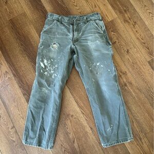 Distressed Carhartt Cargo Pants
